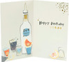 21st Birthday Card Male Age 21 Shots