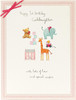 Goddaughter 1st Birthday Card Cute Animals