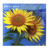 3D Holographic Just for you on Mother's Day BEAUTIFUL BRIGHT COLOURFUL SUNFLOWERS Mother's Day Card