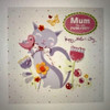 Mum Your Purrfect Mother's! day Card Handmade