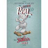 From Your Little Boy Cute Me to You Bear Fathers Day Card