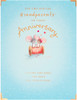 Grandparents Anniversary Card Gold Foil Finish