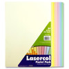 Pack of 250 Sheets A4 Assorted Pastel Coloured 80gsm Paper by Lasercol
