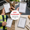 B6 Mini Grey Clipboard