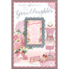 Happy Birthday To A Special Granddaughter Keepsake Treasures Greeting Card