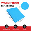 A5 Slim Blue Translucent Ringbinder