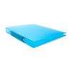 A5 Slim Blue Translucent Ringbinder