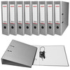 Pack of 50 A4 Grey Paperbacked Lever Arch Files by Janrax