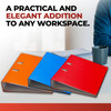 Pack of 10 A4 Red Paperbacked Lever Arch Files by Janrax