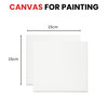 Stretched Mini Canvas Wooden Frame 280gsm 15x15cm