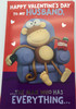 To My Husband Humorous Valentine's Day Card