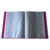 A4 Pink Flexible Cover 60 Pocket Display Book
