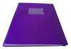 A4 Purple Flexible Cover 80 Pocket Display Book