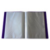 A4 Purple Flexible Cover 100 Pocket Display Book