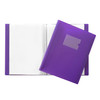 A4 Purple Flexible Cover 100 Pocket Display Book
