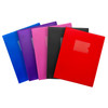 A4 Purple Flexible Cover 100 Pocket Display Book