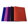 A4 Purple Flexible Cover 100 Pocket Display Book