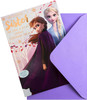 Frozen 2 Spectacular Sister Birthday Card with Super Cool Activity Inside