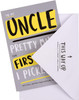 Contemporary Humour Design Uncle Birthday Card