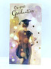 Graduation Card On Your Graduation Girl with Balloons