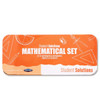 9 Piece Pumpkin Orange Maths Set by Student Solutions