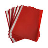 Pack of 60 Red A4 Project Folders by Janrax