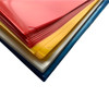 Pack of 200 A4 Yellow L Shaped Open Top and Side Report File Folders