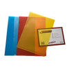 Pack of 200 A4 Blue L Shaped Open Top and Side Report File Folders