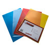 Pack of 200 A4 Blue L Shaped Open Top and Side Report File Folders