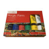 Pack of 6 75ml Acrylic Paints