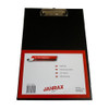 Pack of 12 Janrax A4 Black PVC Single Clipboards