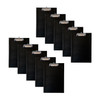 Pack of 48 Janrax A4 Black PVC Single Clipboards