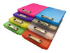 Pack of 12 Assorted Colour A4 Clipboard Box Files