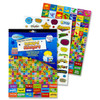 Book of 12 Sheets of 2500+ Deluxe Reward Stickers by Clever Kidz