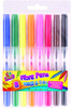 Pack of 8 Thick and Thin Fibre Colouring Pens