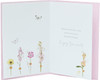 Lavender Floral Design Birthday Card