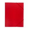 Pack of 120 A4 Red 3 Flap Folders with Elasticated Closure