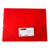 Pack of 120 A4 Red 3 Flap Folders with Elasticated Closure