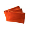 Pack of 120 8x5" Frosted Orange Pencil Cases