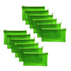 Pack of 120 8x5" Frosted Green Pencil Cases