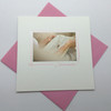 Pink Holy Communion Greeting Card For Girl