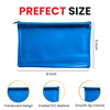 Pack of 120 8x5" Frosted Assorted Colour Pencil Cases