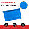 Pack of 120 8x5" Frosted Assorted Colour Pencil Cases