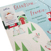 Christmas Card for Grandson Make Your Own Snowman Activity Design