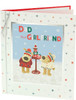 For Dad And His Girlfriend Boofle In Snow Design Christmas Card