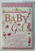 Birth Of Your New Baby Girl Sentimental Verse Card