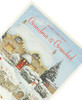 Grandma and Grandad Christmas Card Traditional Christmas Scene Design