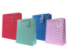 Pack of 12 Embossed Bright Coloured Large Gift Bags