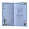 Loss of Grandma Flowers Design Sympathy Opacity Card