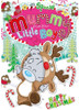 Special Mummy From Little Boy Bear In Reindeer Outfit Design Christmas Card